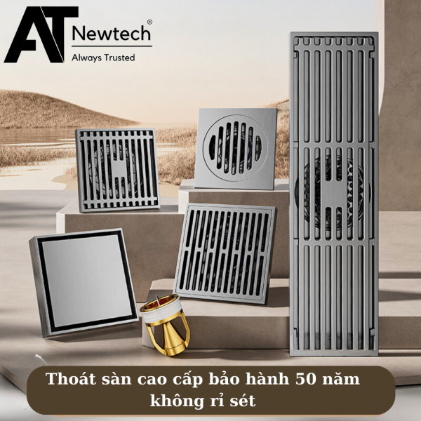 Ga thoát sàn từ tính AT Newtech