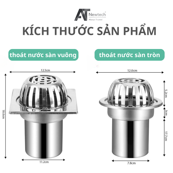 thoát sàn sân thượng