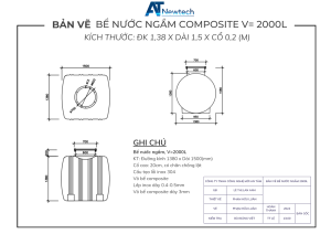 Bể nước ngầm Composite