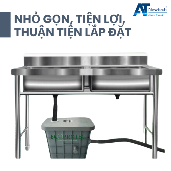 Bể tách dầu mỡ gia đình