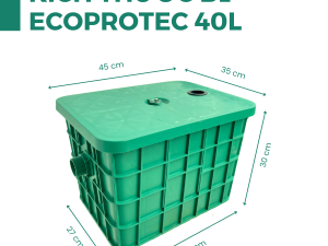 bể tách dầu mỡ 40L