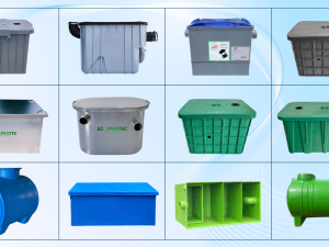 bể tách dầu mỡ nhà hàng