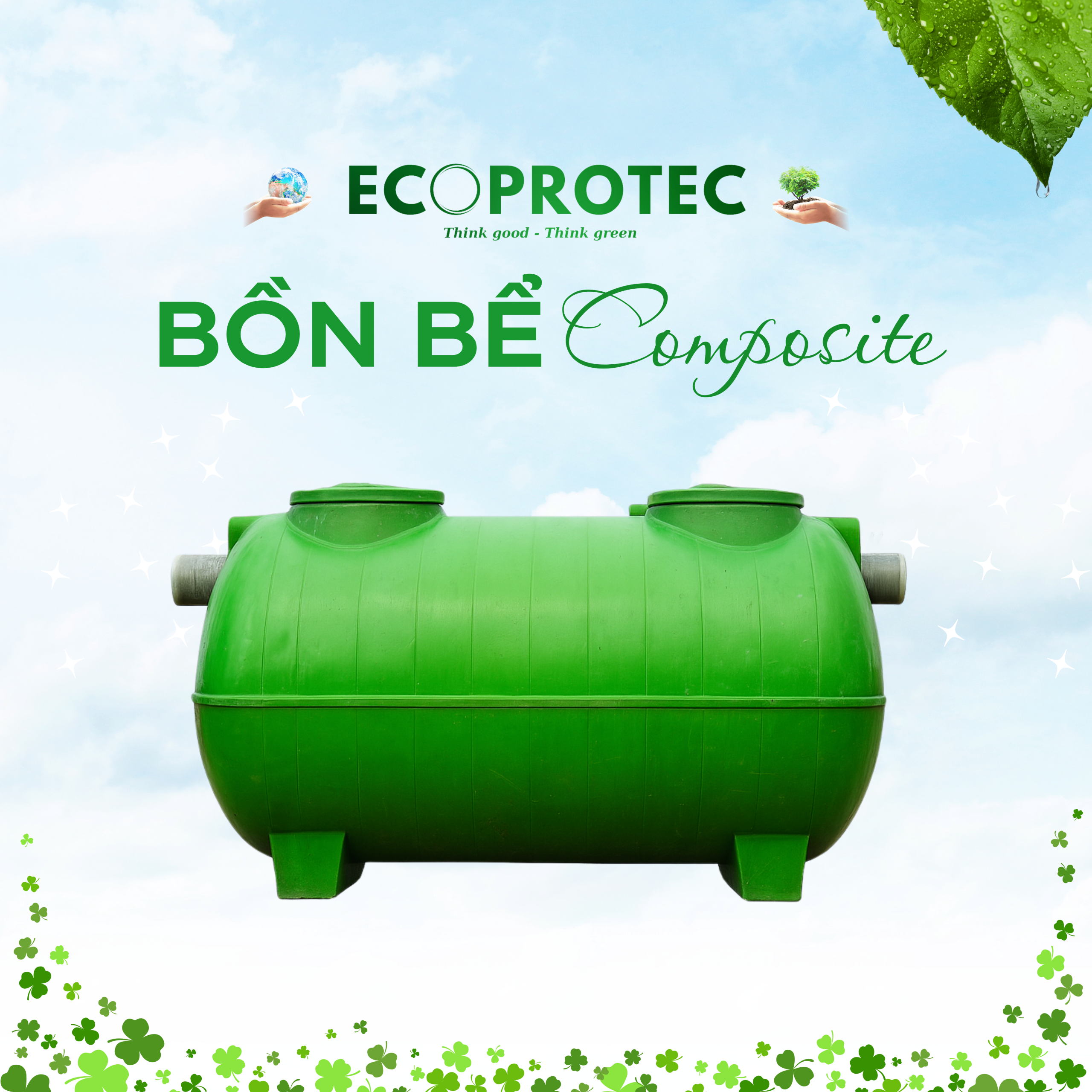 Bồn bể tự thoại composite