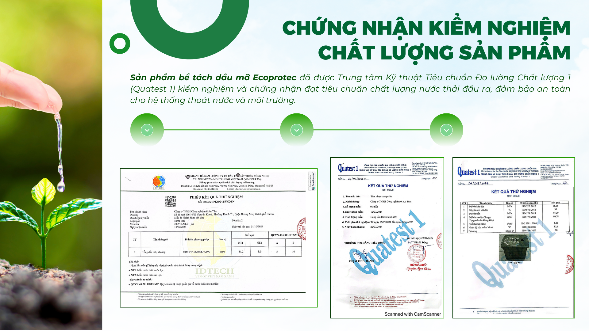 Bể tách mỡ Ecoprotec