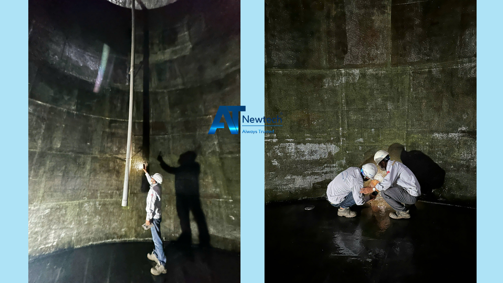 Chống thấm bồn bể chứa hóa chất