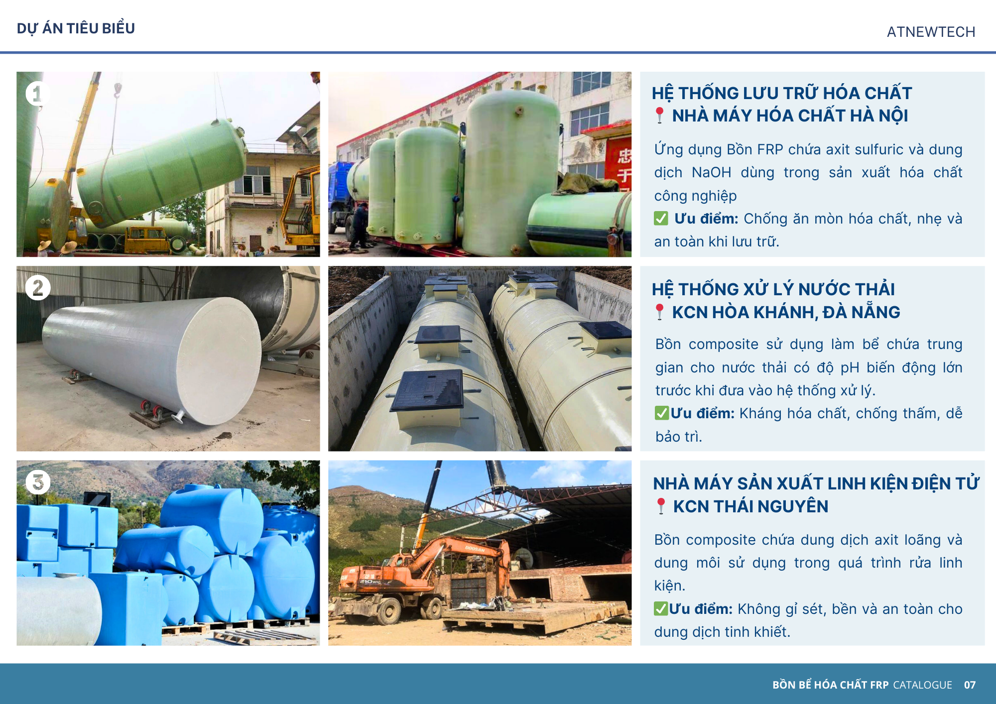 Composite FRP Wastewater Treatment Tank