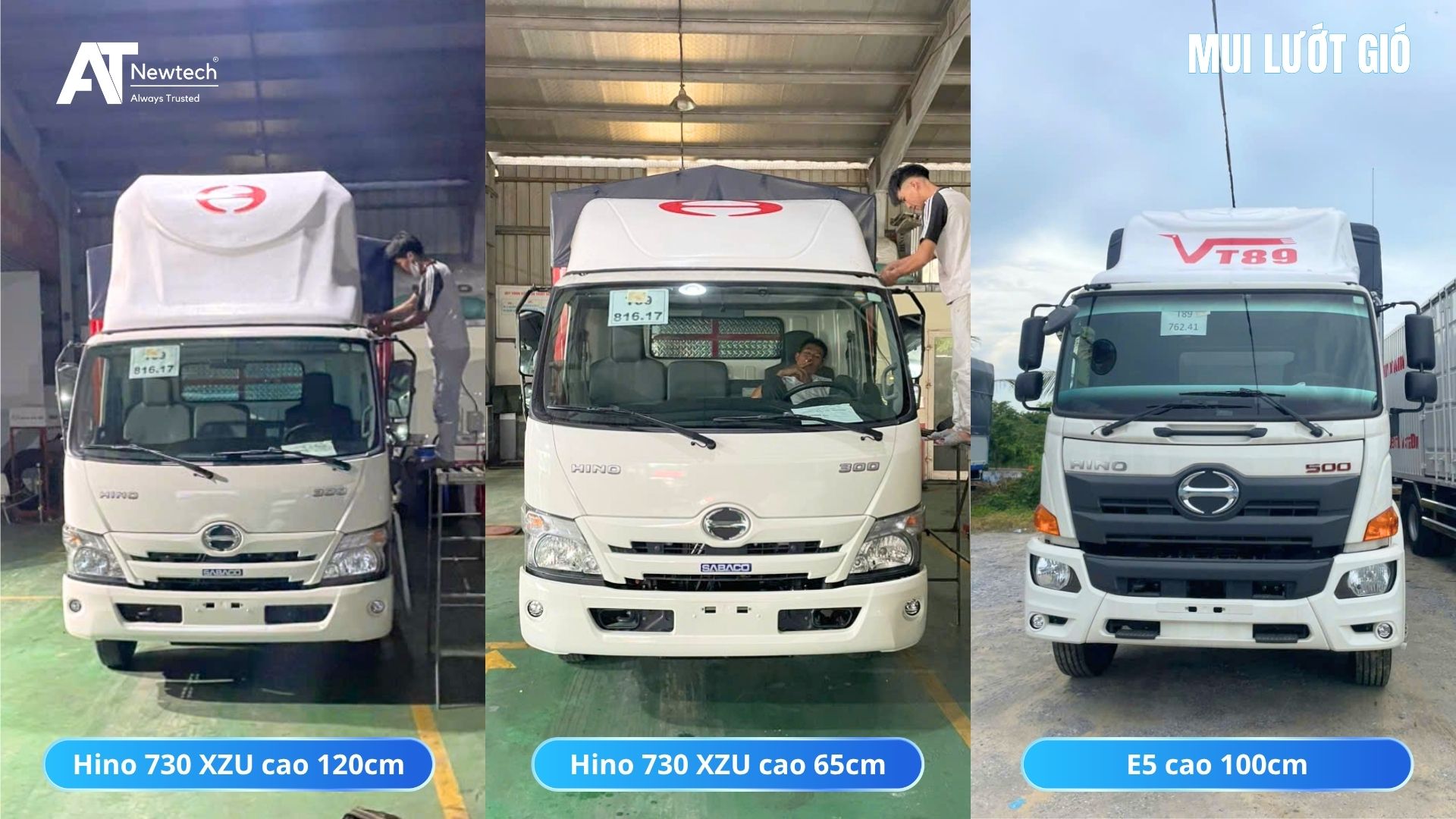 Phụ kiện xe tải composite AT Newtech