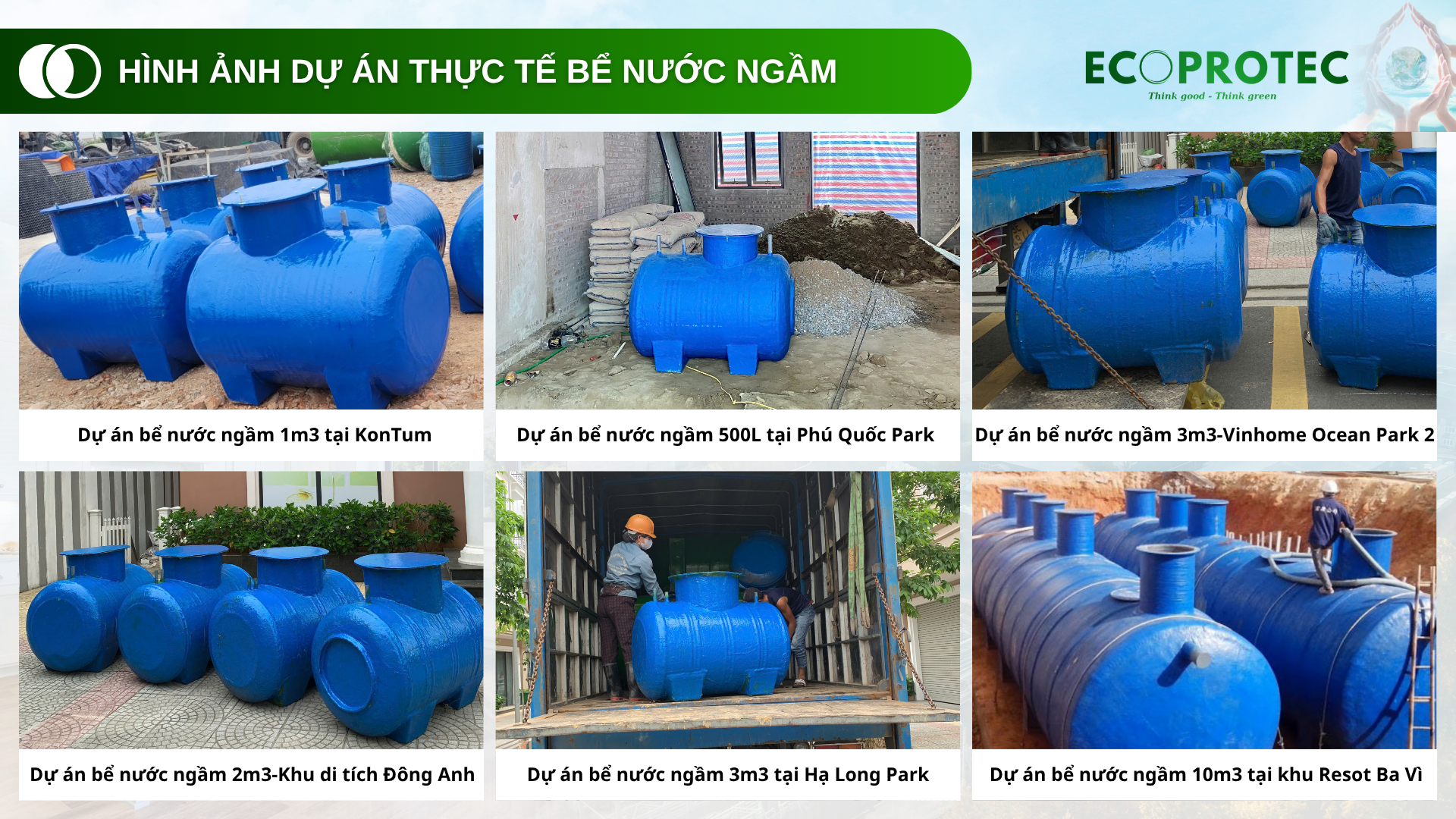 Bể tự hoại composite