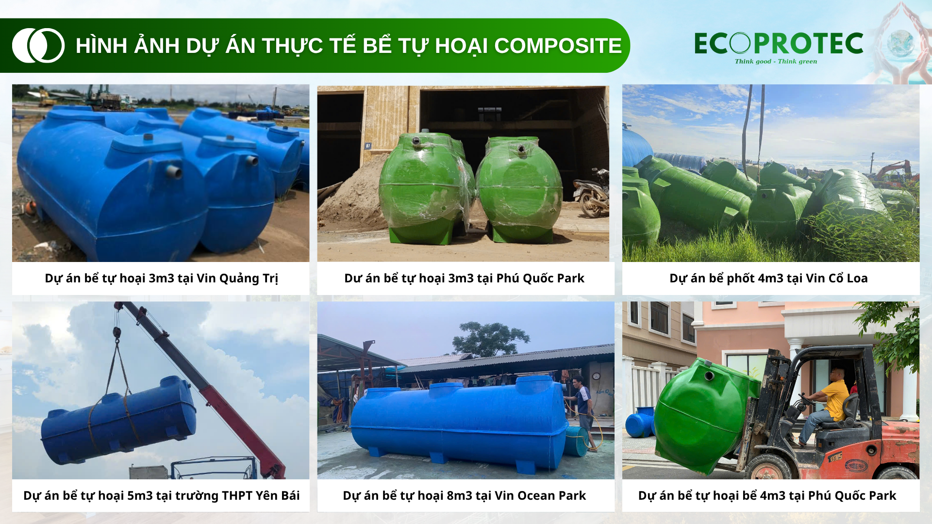 Bể tự hoại composite