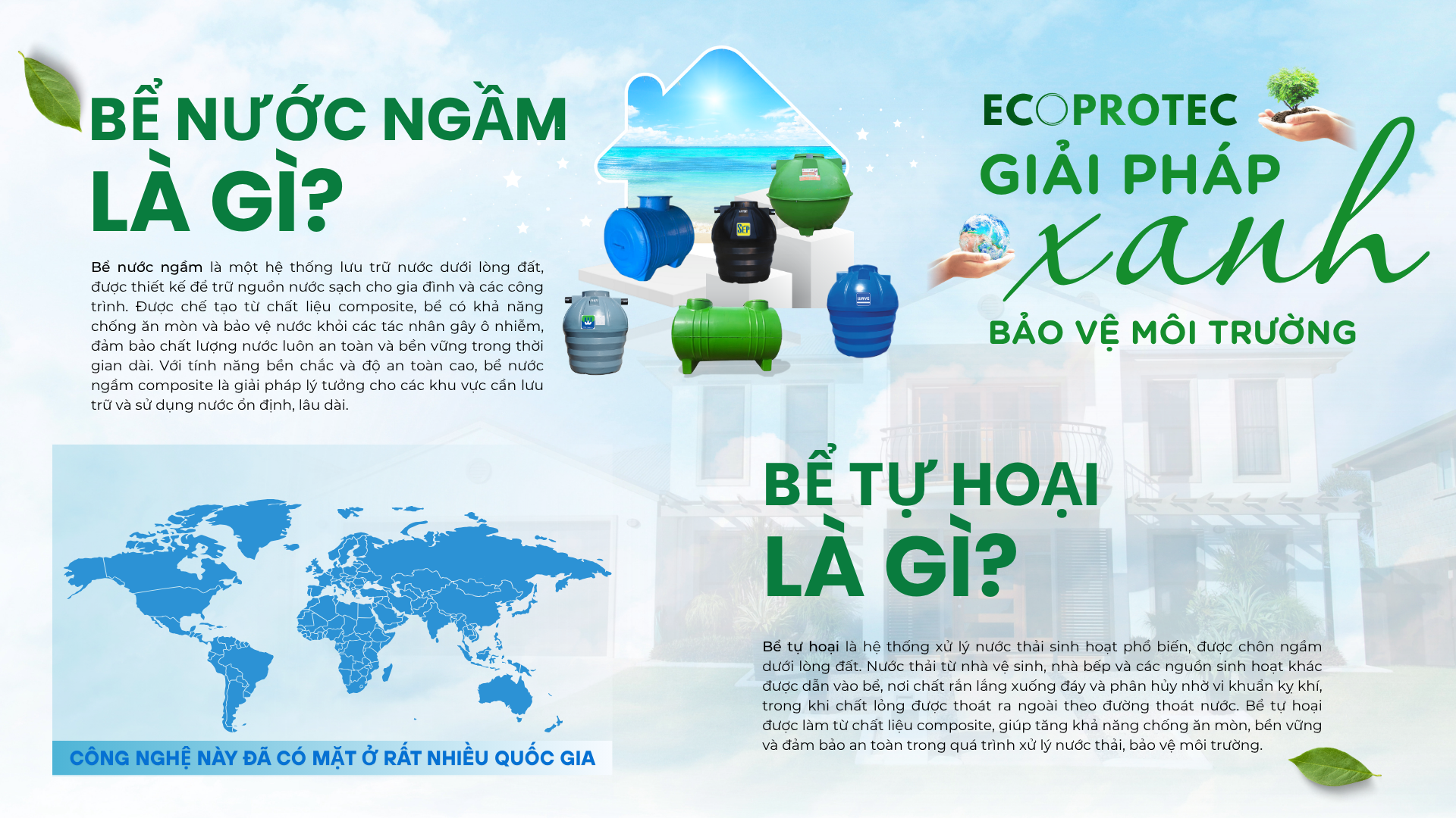 Bể tự hoại composite