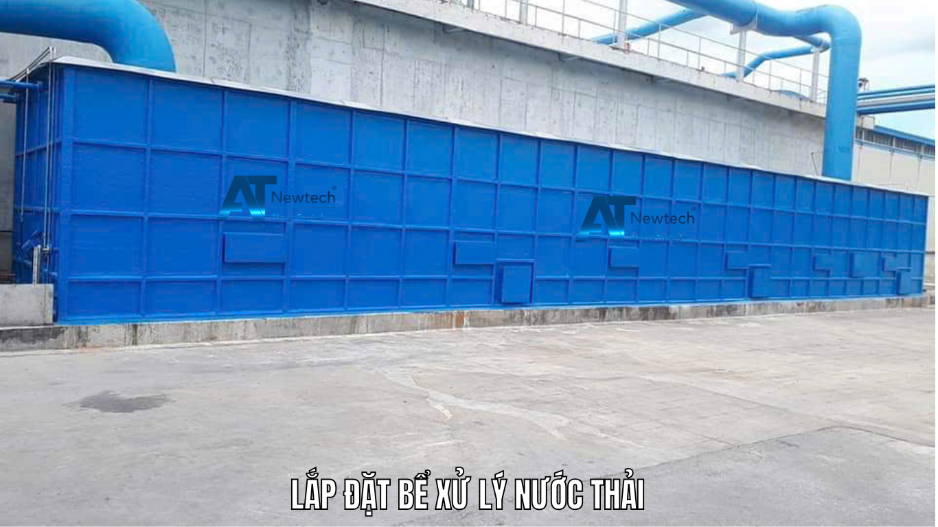 Bồn bể xử lý nước thải composite